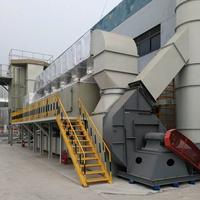 咸阳餐具制造车间10万风量催化燃烧